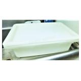 FOOD STORAGE TUB, 12X18X6 WITH LID