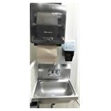 SS HAND SINK, FAUCET, DISPENSERS