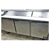 PREP COOLER, 72", BEV. AIR