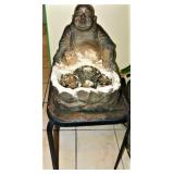 BUDDHA FOUNTAIN, +/- 15" TALL