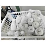 SAKE BOTTLES AND CUPS (10)