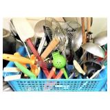 SANITIZER TRAY WITH UTENSILS