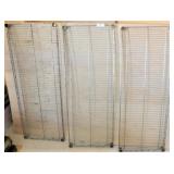 (3) Wire Shelves (18 X 48)