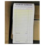 Case of Guest Checks (50/case)