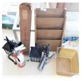 Fixtures, extinguisher, organizer