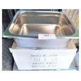 NEW Half Size 4" SS Pan
