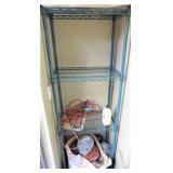 Green Epoxy, 4 Shelf Metro, 14" X 24"