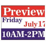 INSPECTION/PREVIEW - July 17 (10AM-2PM)