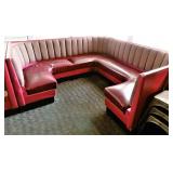 Corner Booth Section 91"x91" - tear