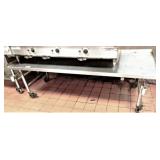 Equipment Table 30"Dx76"W