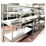 Expediter Table 30"Dx16.5