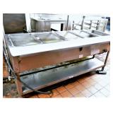 5 Well Steam Table, NG