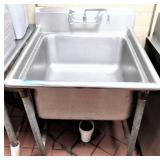Prep Sink 30"x30" / 24"X24" / bowl 13"D