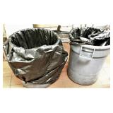 RUBBERMAID 20 gal. Trash Cans (2)