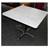 Weathered Wood Grain Look Table 36"x36"