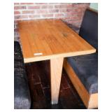 Wooden Wall Mounted Table 27"x42"