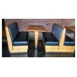 2 Piece Booth Section Vinyl/rips/No Table