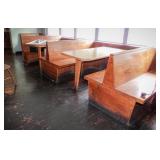 5 Piece Booth Section