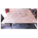 Granite Top Patio Table-36"X36"