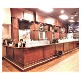 Wooden Bar "L" Shaped Bar- 31.5