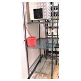 Green Epoxy (3) Shelf Rack-24"X36"X75"h