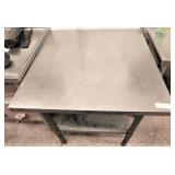 SS Top Work Table-30"X30"