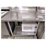 All SS Work Table 36"X30