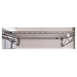 (2) Wire Wall Shelves-18"X60"/18"X36"