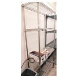 (4) Shelf Wire Rack -14"X36"X75"h