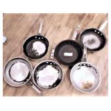 8" Saute Pans-(6)