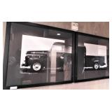 Old Truck Picture- (2) 33"X37" Frames