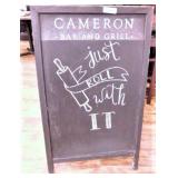 "A" Frame Chalkboard Sign