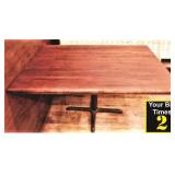 Wooden Top Dining Table-30"X48"