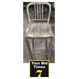 Metal Bar Height Chair