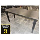Wood Farm House Style Table  / 27"x66"