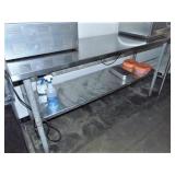 SS Top Work Table/24"x72"x36"H