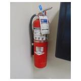 ABC Fire Extinguisher/green/needs inspection