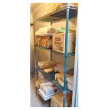 Green Epoxy METRO 4-Shelf Unit/18"x48"x74"