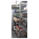 Chrome METRO 6-Shelf Unit / 18"x48"x75"