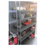 Chrome METRO 6-Shelf Unit / 18"x48"x75"