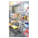 Chrome METRO 6-Shelf Unit / 18"x48"x75"