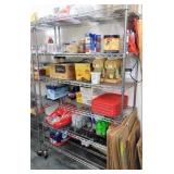 Chrome METRO 6-Shelf Unit / 18"x48"x75"