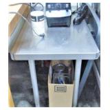 SS Top Equipment Stand / 20"x40"x27"H