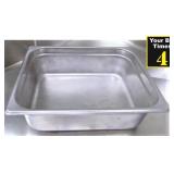 SS Half-Size 4"D Food Storage Pan