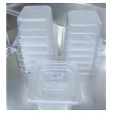 Lexan Sixth-Size 4"D w/ Lids (10)