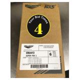 NEW Box of VOLLRATH 1/6 4" Plastic Food Pan