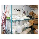 WIRE SHELVING UNIT
