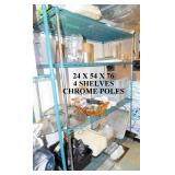 WIRE SHELVING UNIT