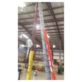 Werner extension ladder 40 feet aluminum