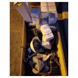 Pallet of garbage truck parts